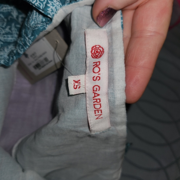 NWT Ro's Garden XS Malena Maxi Dres - Picture 5 of 12